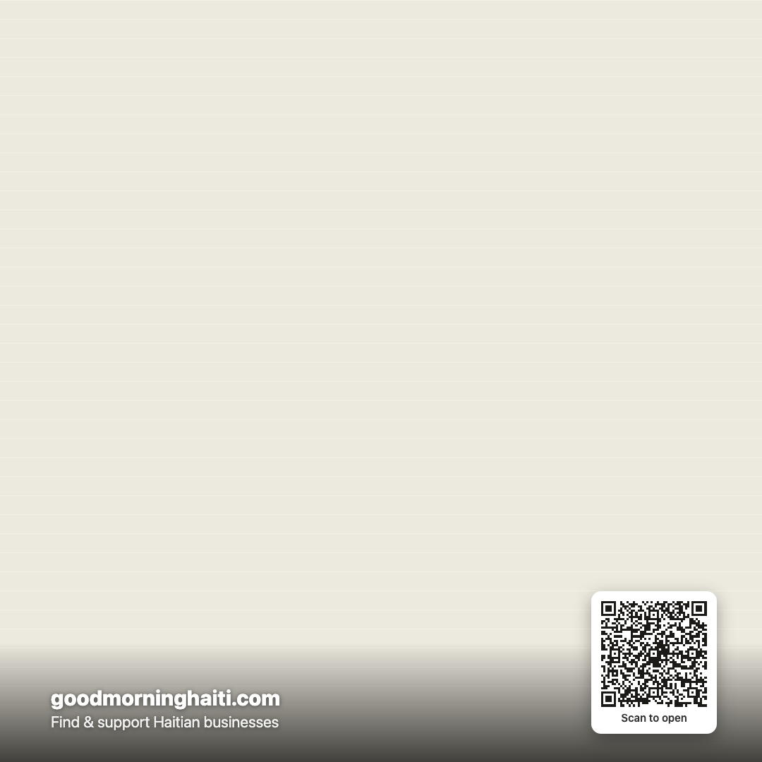 SANO Centre Médical Gynecare — Health & Clinics in Pétion-Ville, Haiti — Good Morning Haiti business card